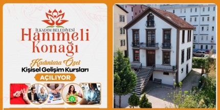 Hanımeli Konağı’nda Kurslar Başlıyor